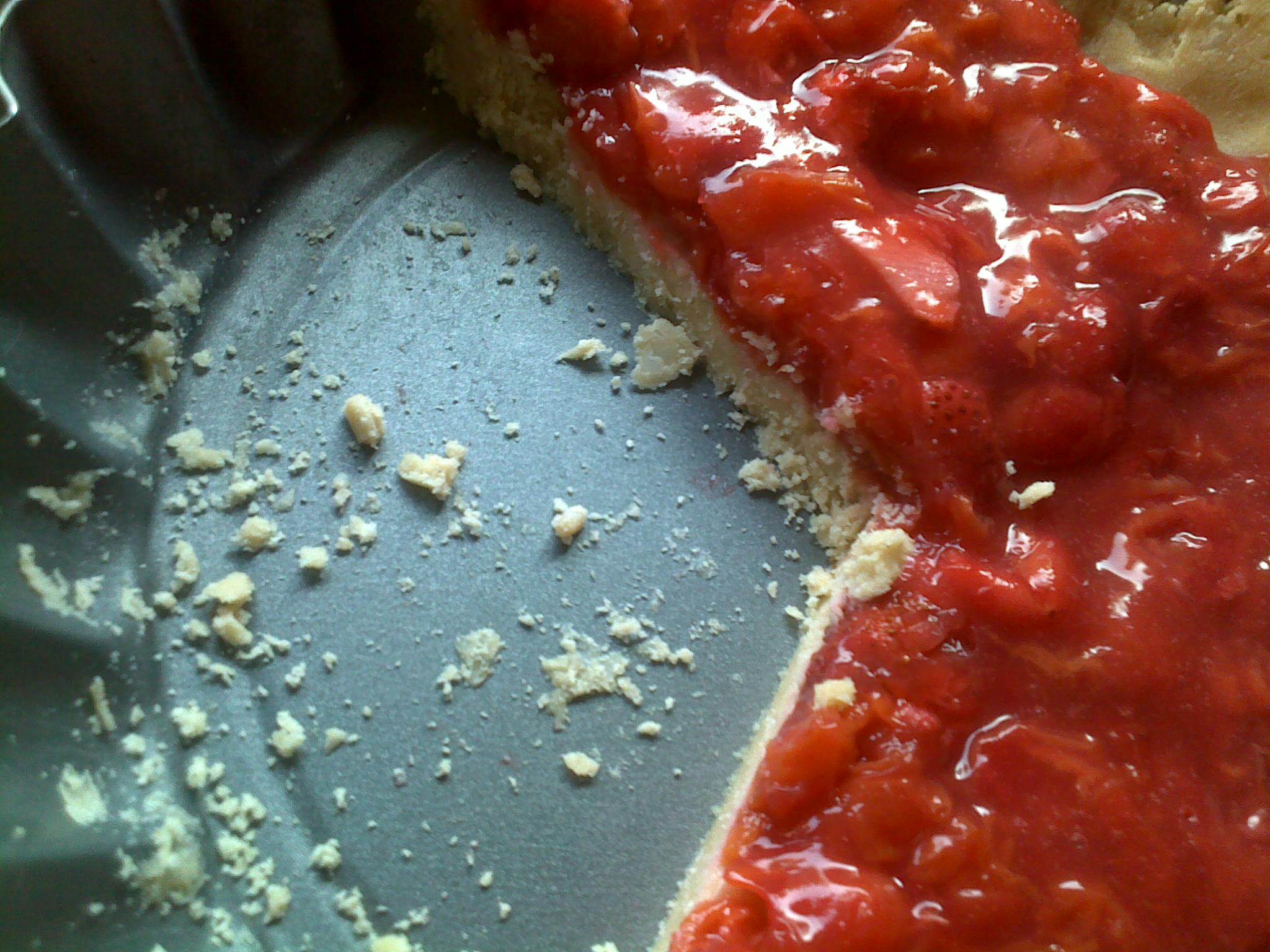 raw cherry tart