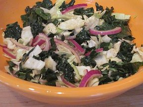 Black Kale Slaw