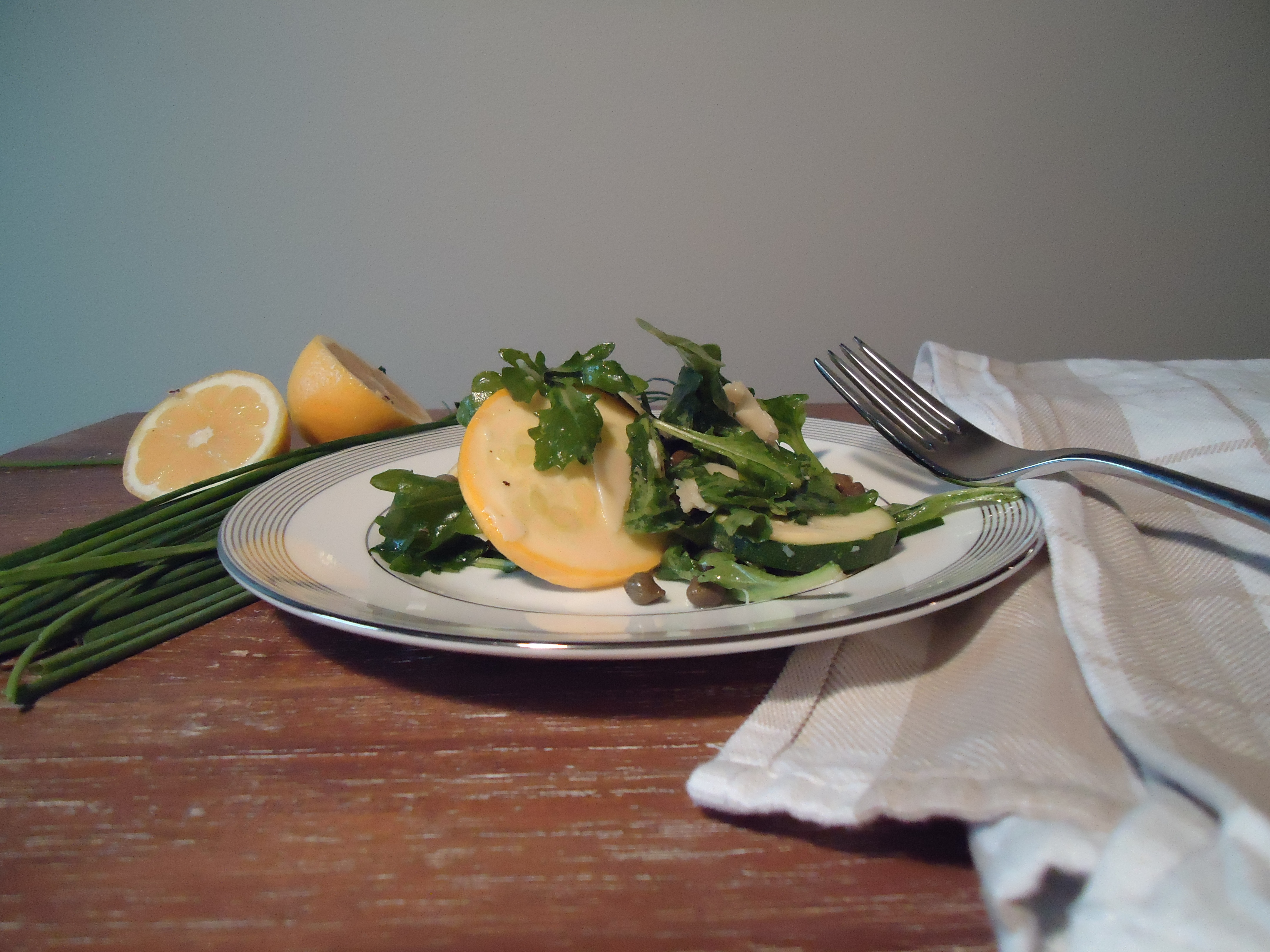 Extra-Garlicky Summer Salad