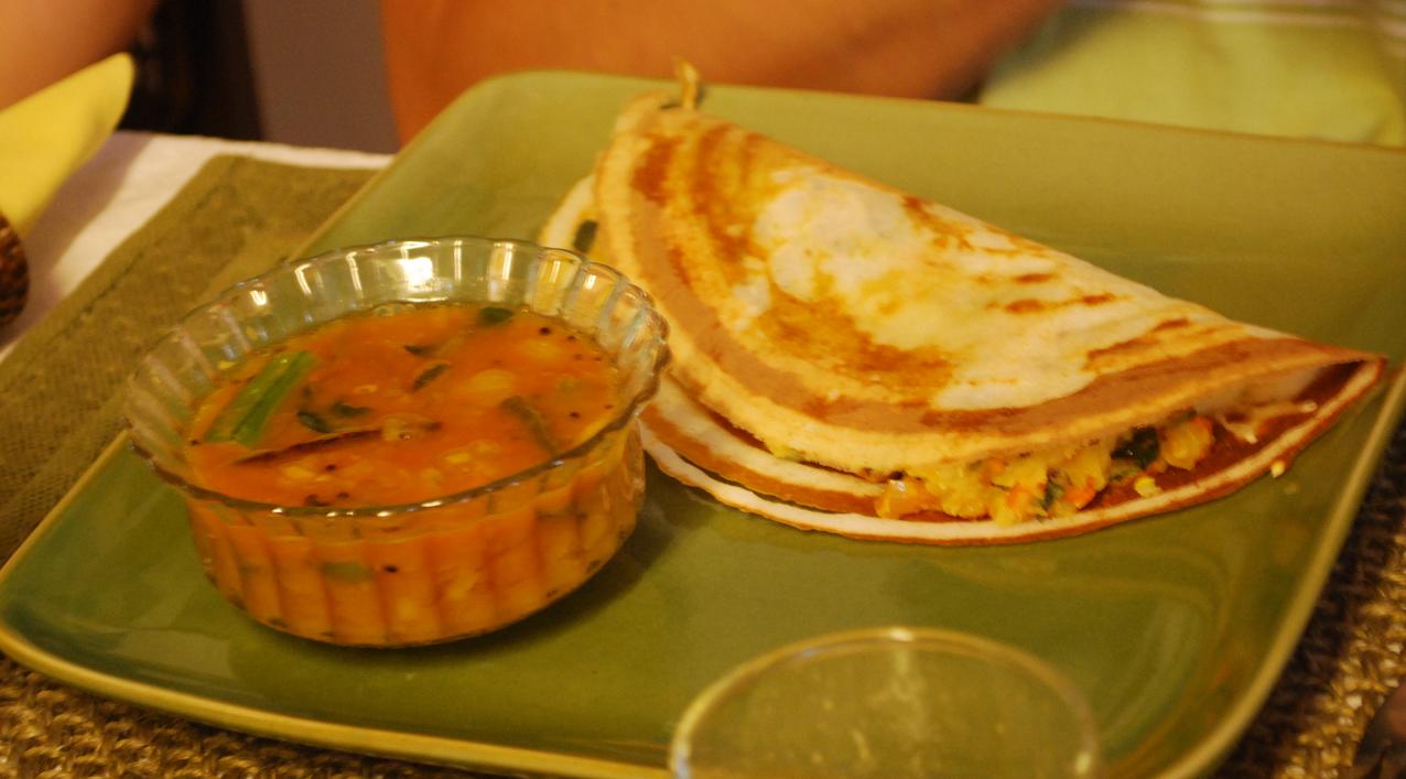 Masala Dosa ( Sourdough Crepes)