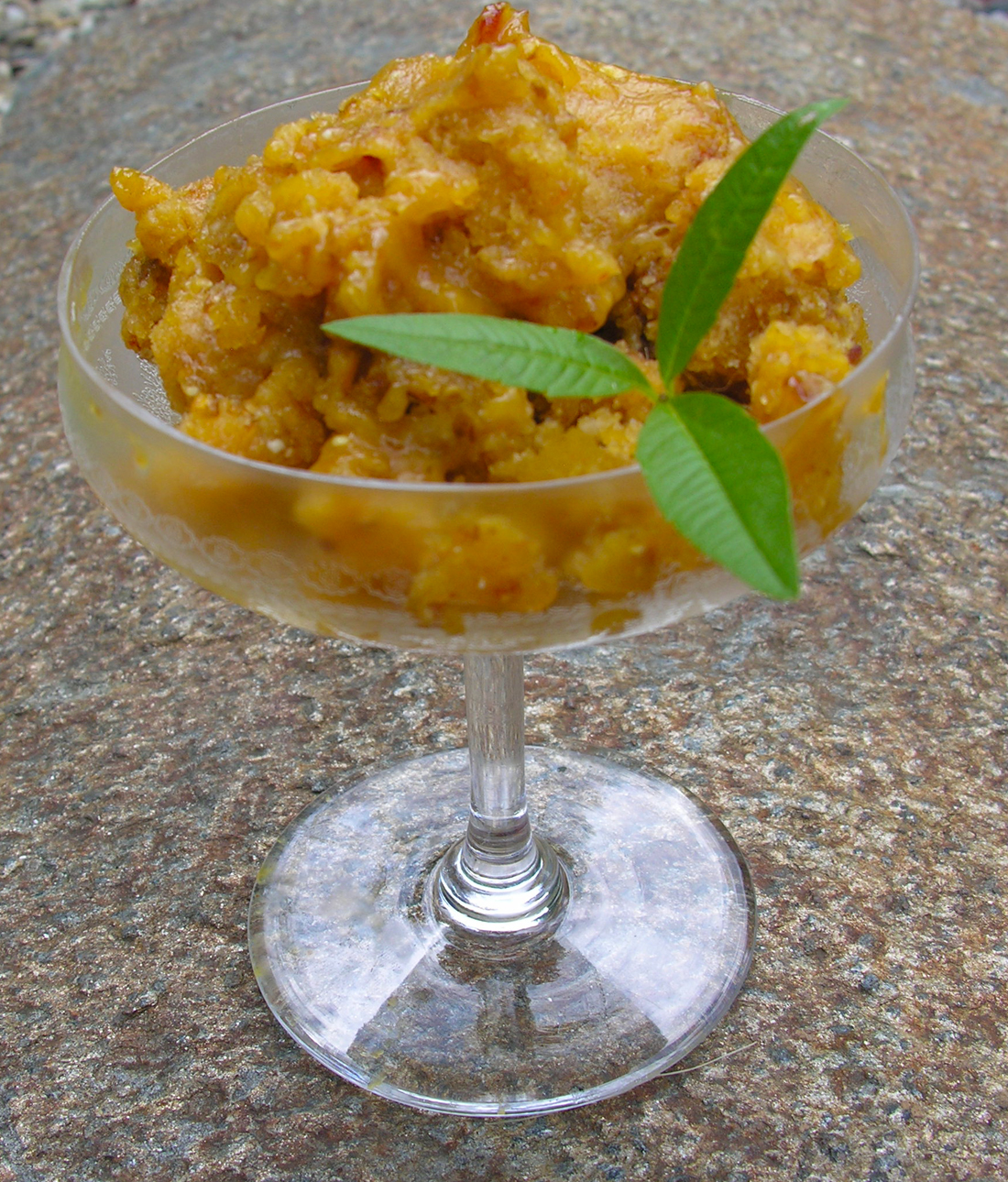 Rustic mango ginger ice...with milkshake option