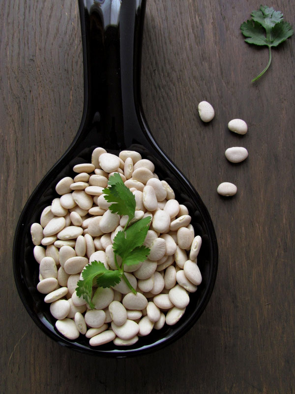 White Lima Bean & Summer Vegetables Salad With Garam Masala Dressing