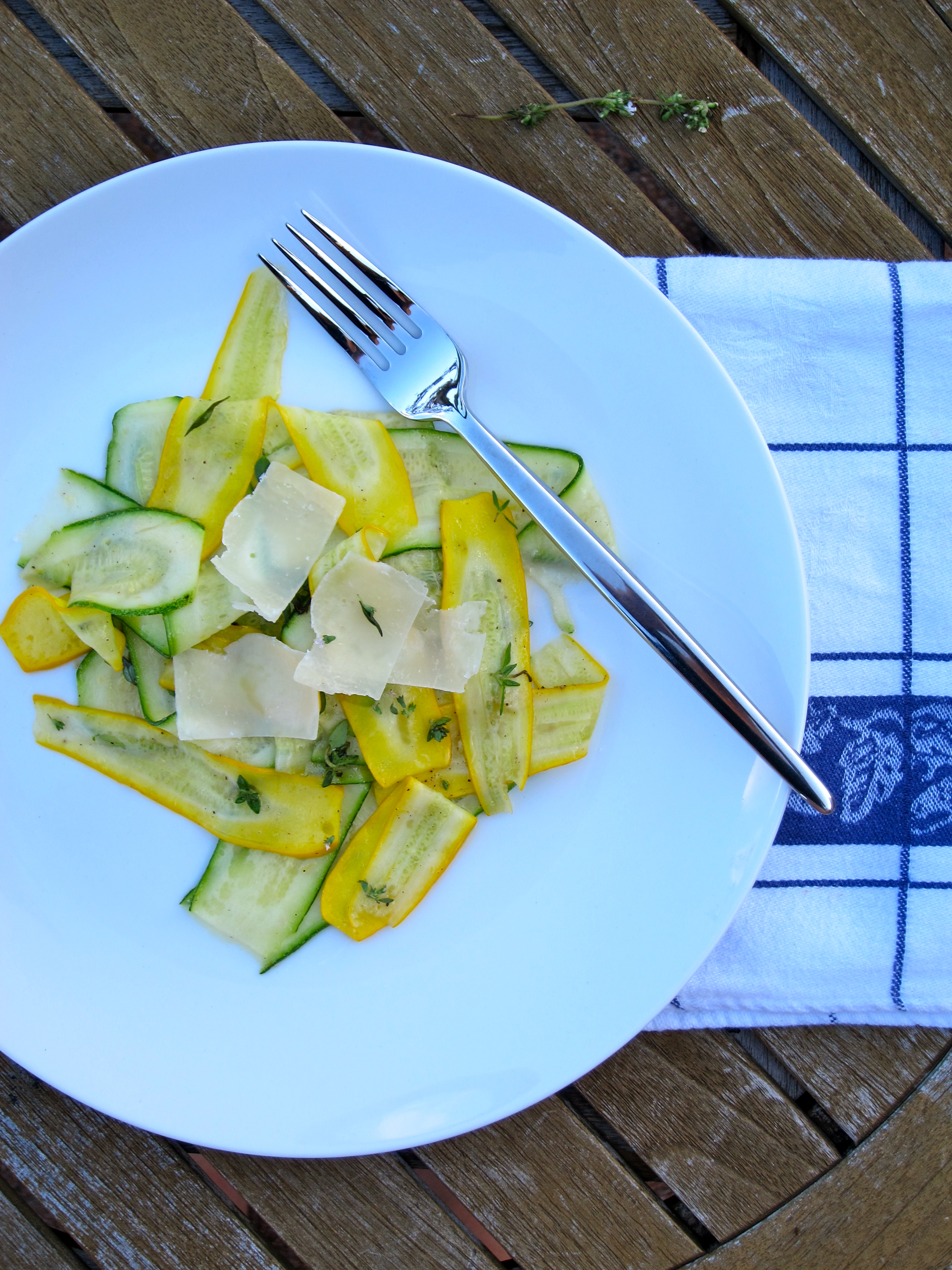 Zucchini Papardelle