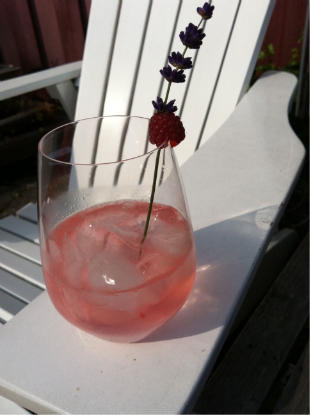 Blushing Tom Collins