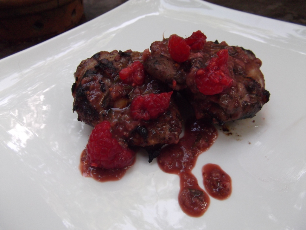 Raspberry Dijon Grilled Chicken