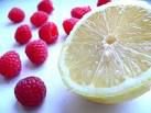 Lemon Zinger Pie with Raspberry Topping
