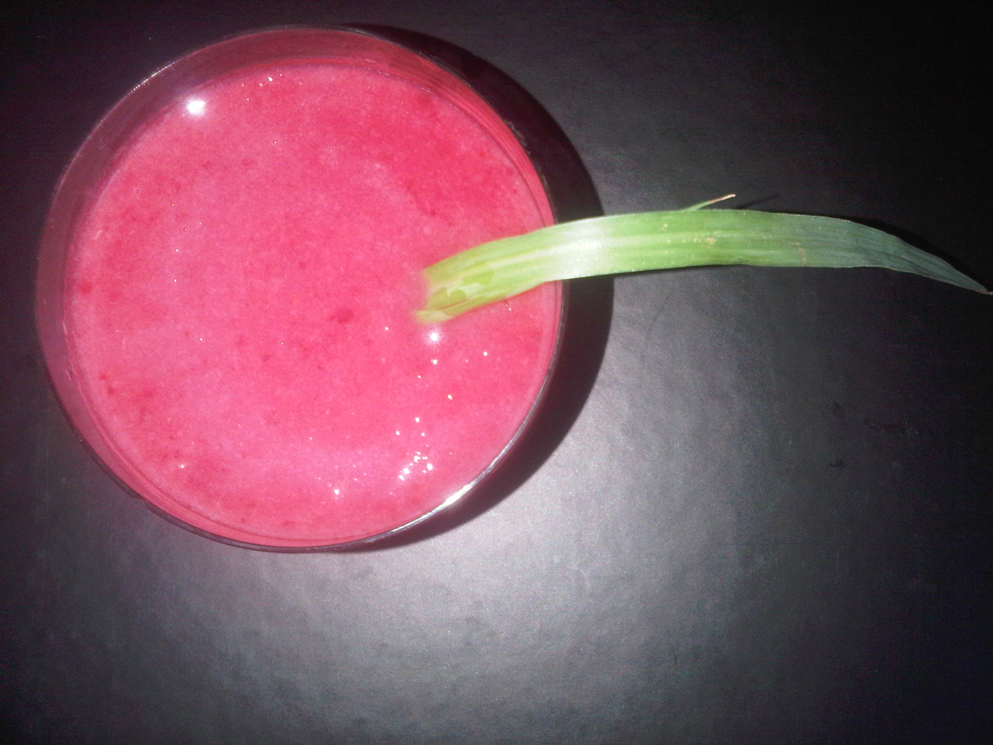 Raspberry Ouzo Slush