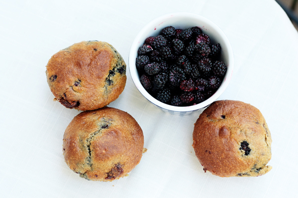 Whole Wheat Raspberry Muffins