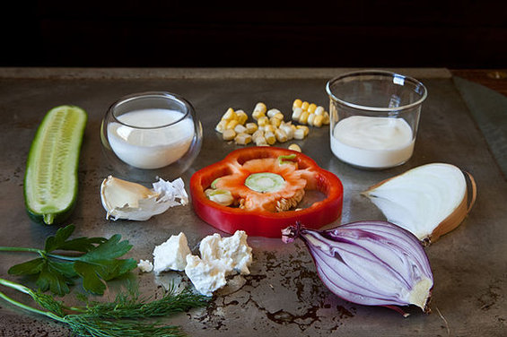 Dilled, Crunchy Sweet-Corn Salad with Buttermilk Dressing