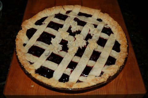 Nanny's Blackberry Pie