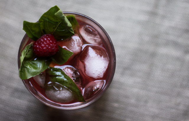 Raspberry Acetosa Mojito