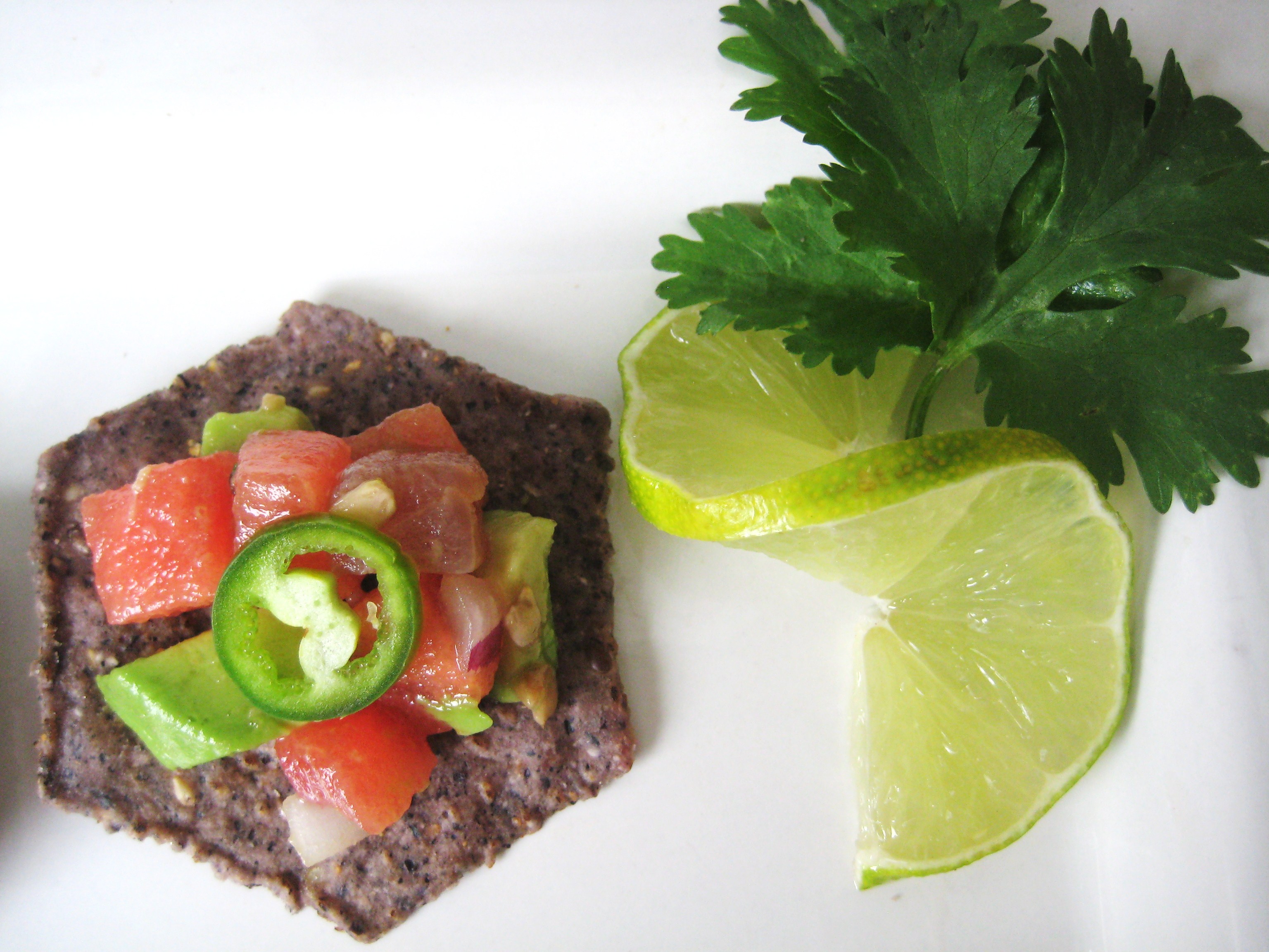 Ahi Tuna and Watermelon Ceviche