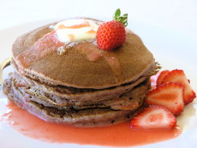 Platedpancakes