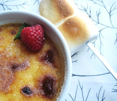 Vanilla Marshmallow Creme Brulee