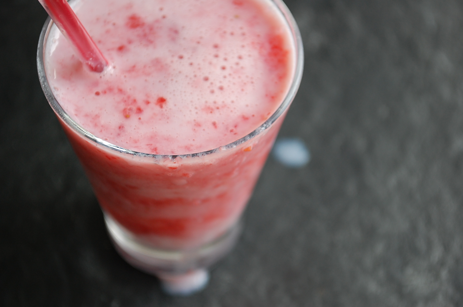 Strawberry Milk Cocktail Float