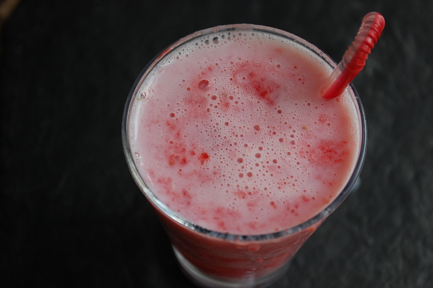 Strawberry Milk Cocktail Float