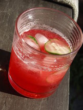 Raspberry Basil Collins