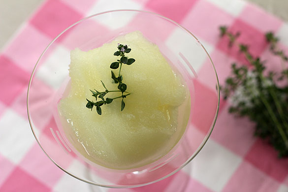 Lemon Thyme Limoncello