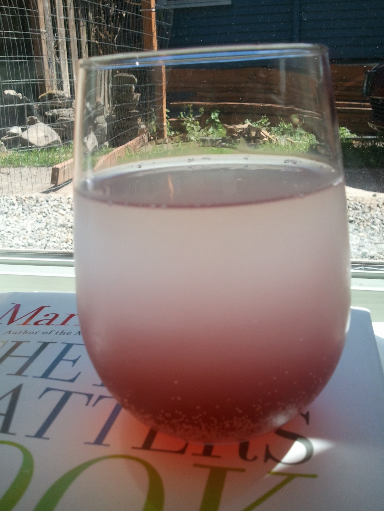 Vodka-Spiked Loganberry Lemonade