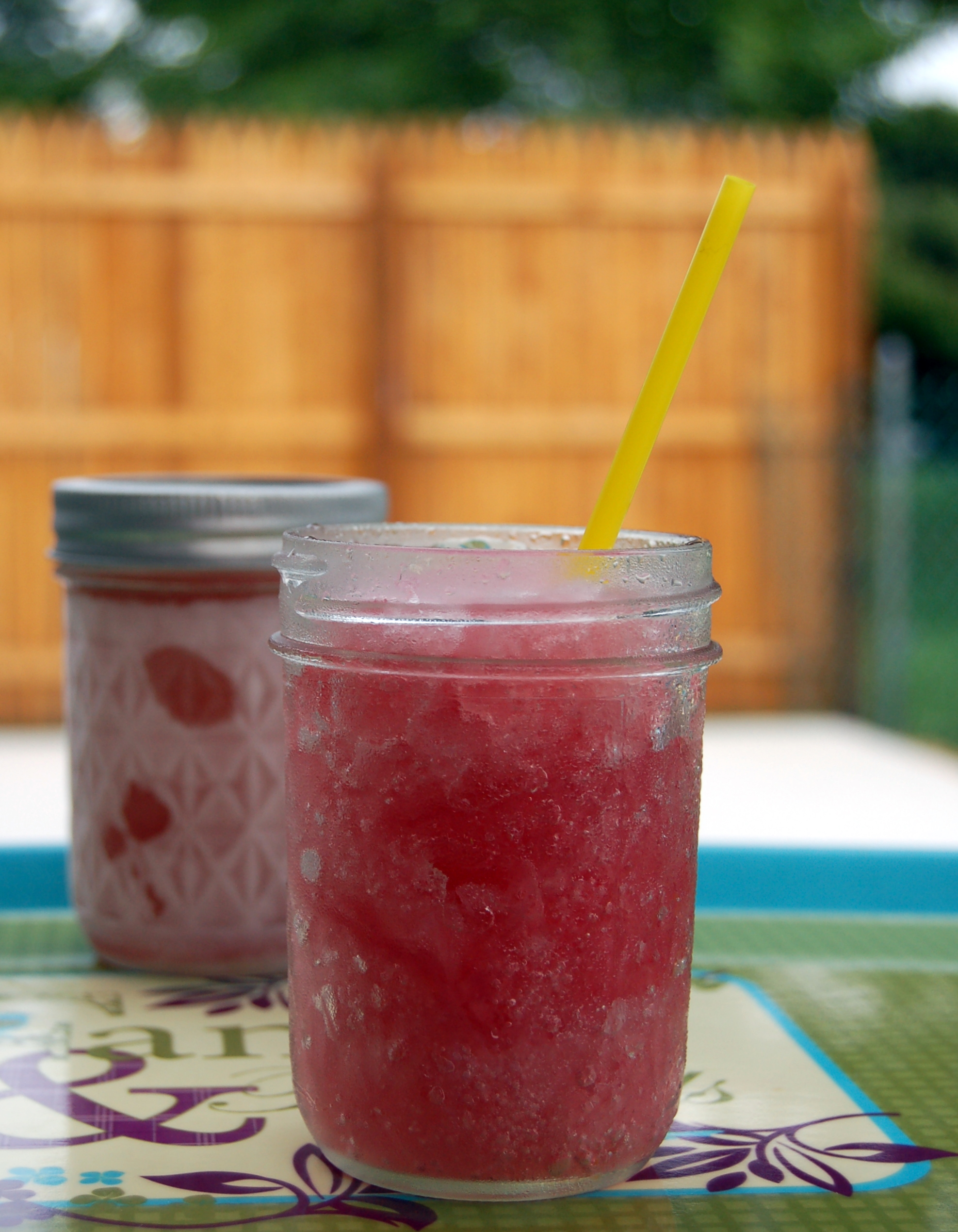 Make Ahead Frozen Chambord Margarita's