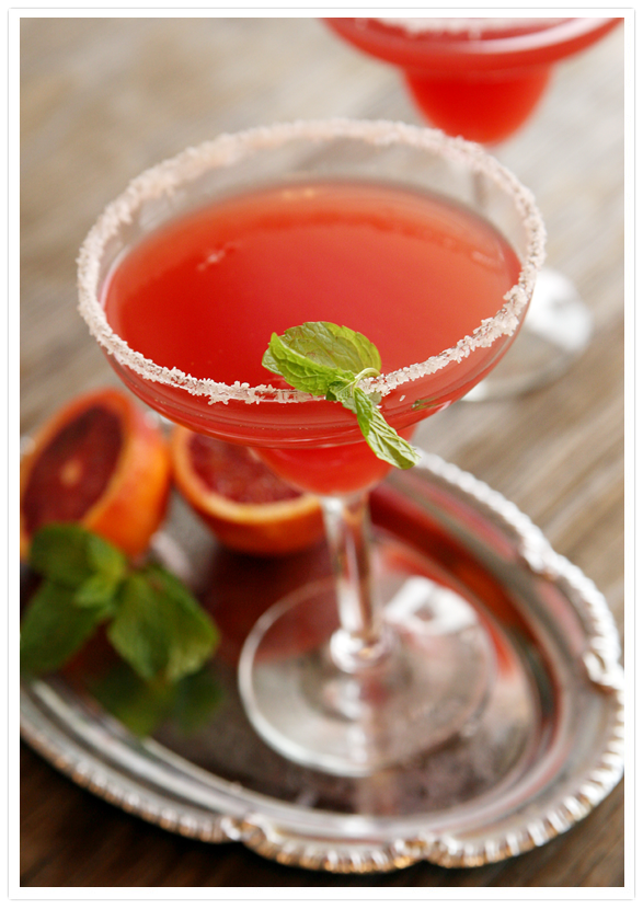 Blood Orange Mezcal Margarita