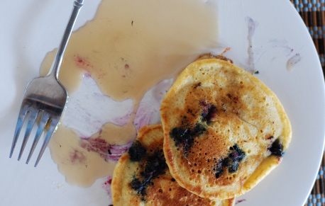 Blueberry Buttermilk Hotcakes