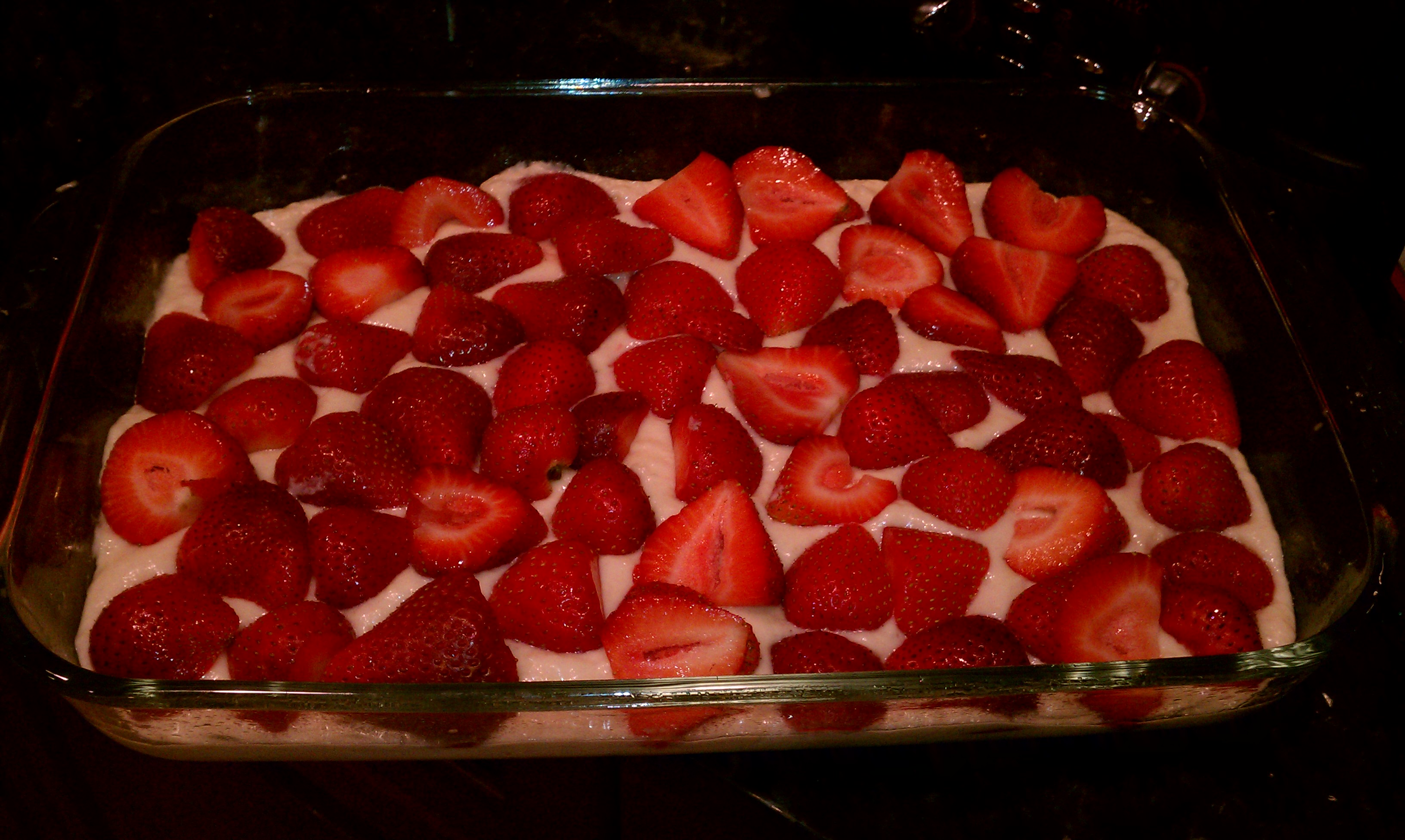 Beach House Strawberry Cake