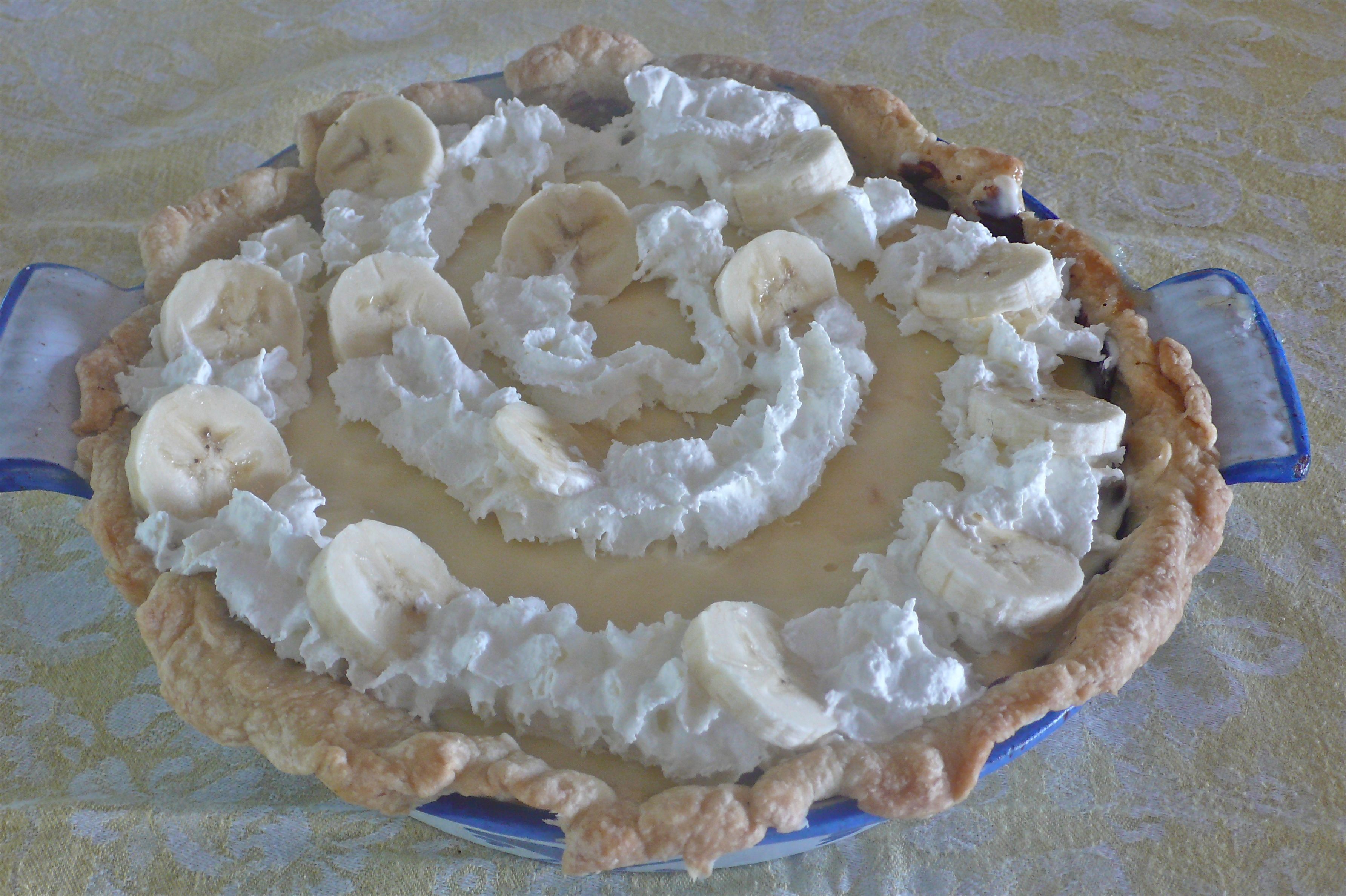 Chocolata Banana Jamma Cream Pie
