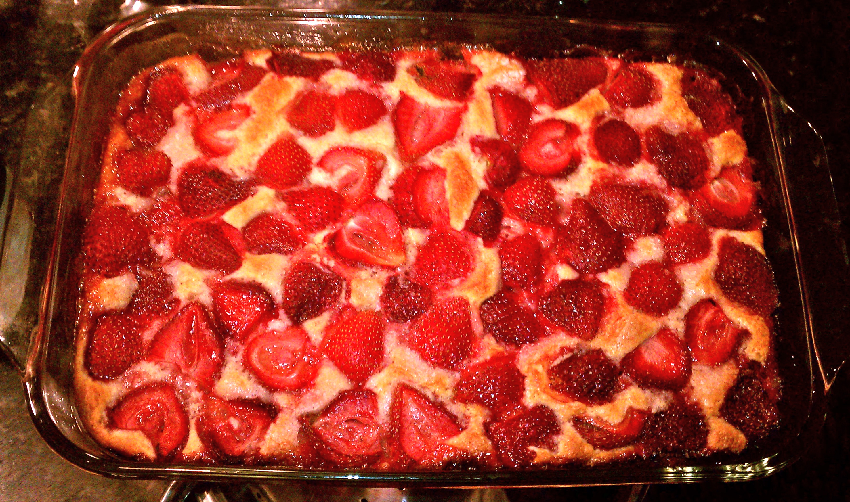 Beach House Strawberry Cake
