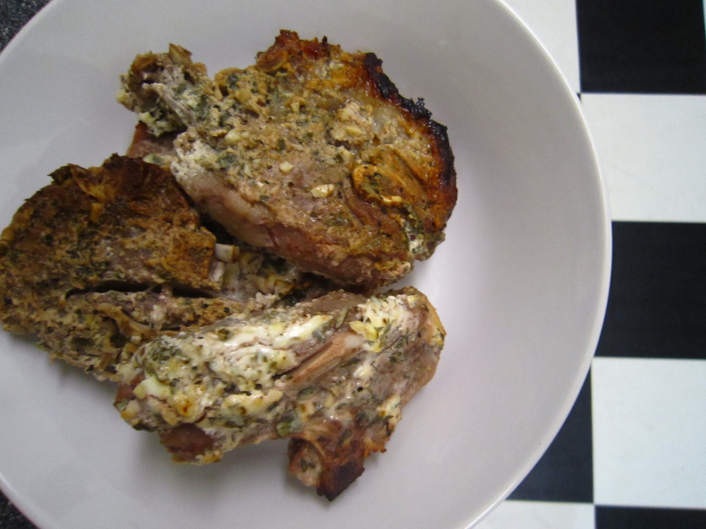 Yoghurt Marinated Goat Steaks