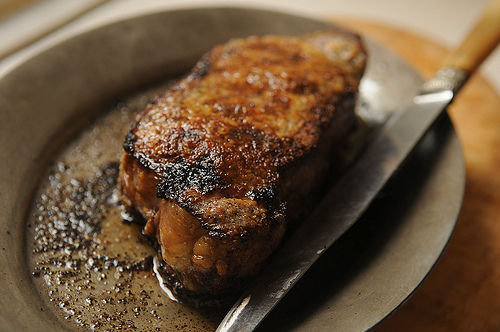 Broiled New York Steak recipe from Food52
