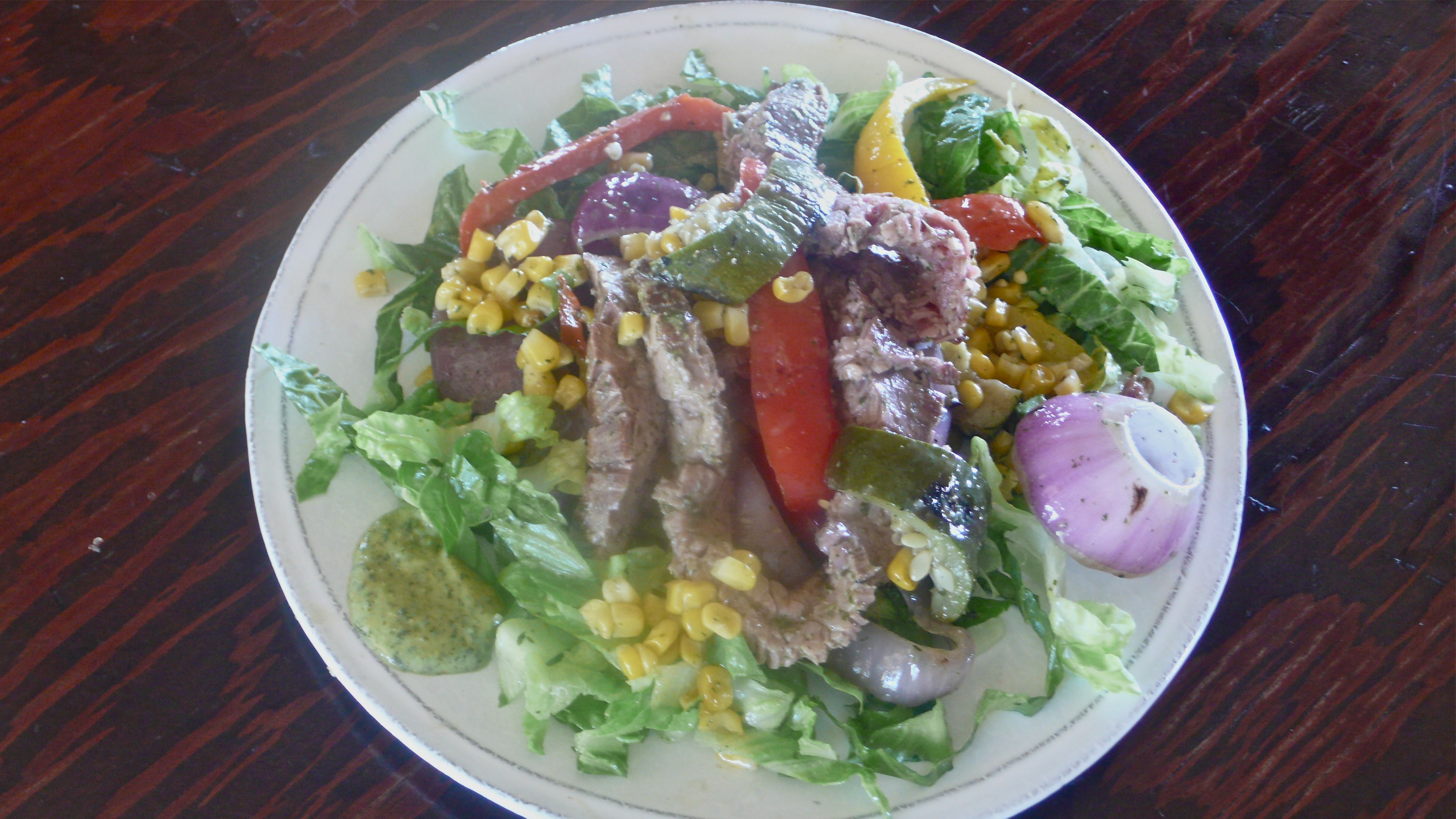 BBQ Beef Salad