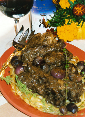 Rabbit Sinatra - Burgundy-Style Rabbit, My Way (Warning: You May Also Make this with Chicken)
