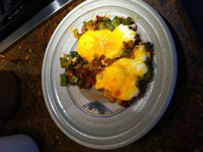 Peppers and Eggs 