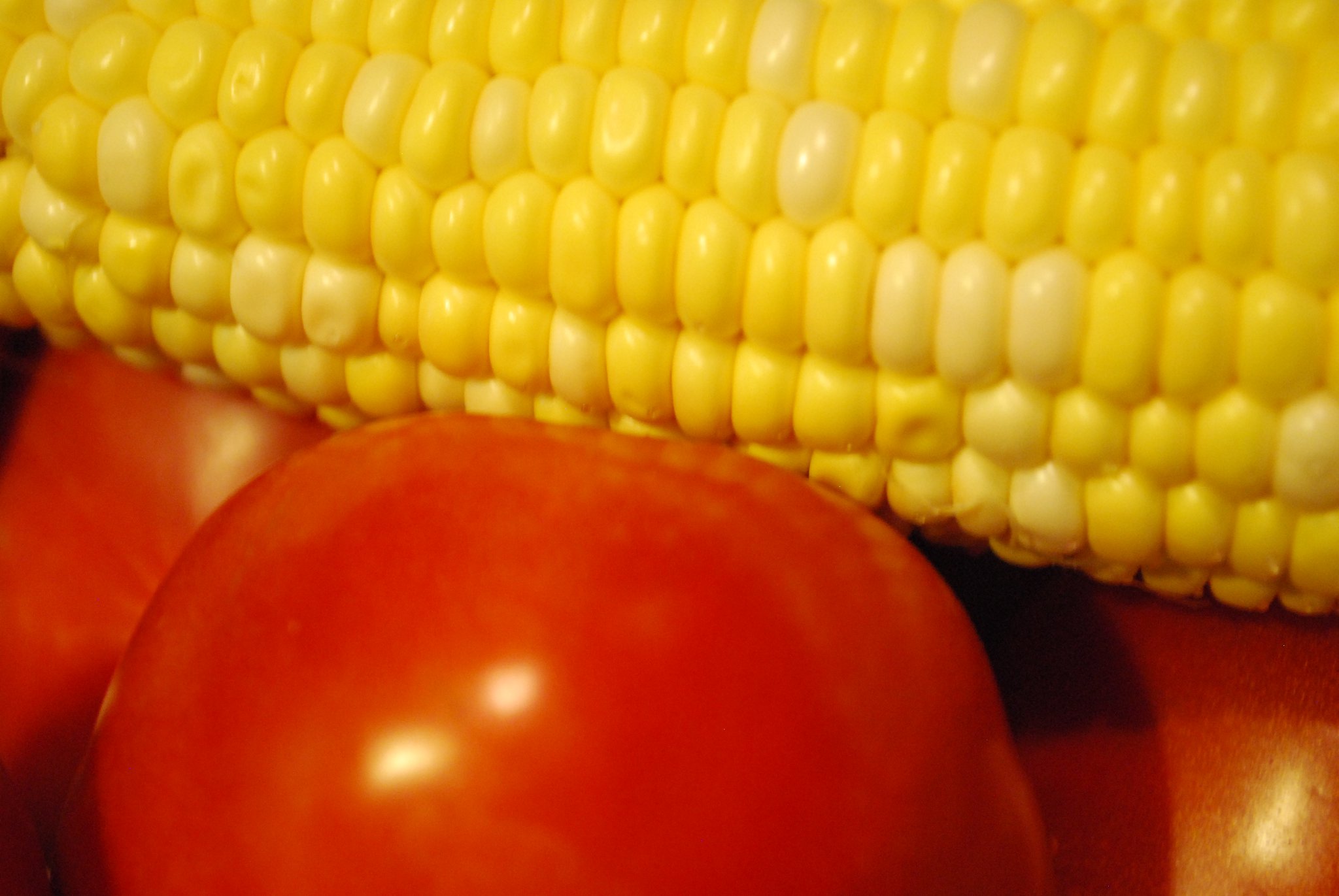 Summer Corn Pasta Sauce with Ravioli