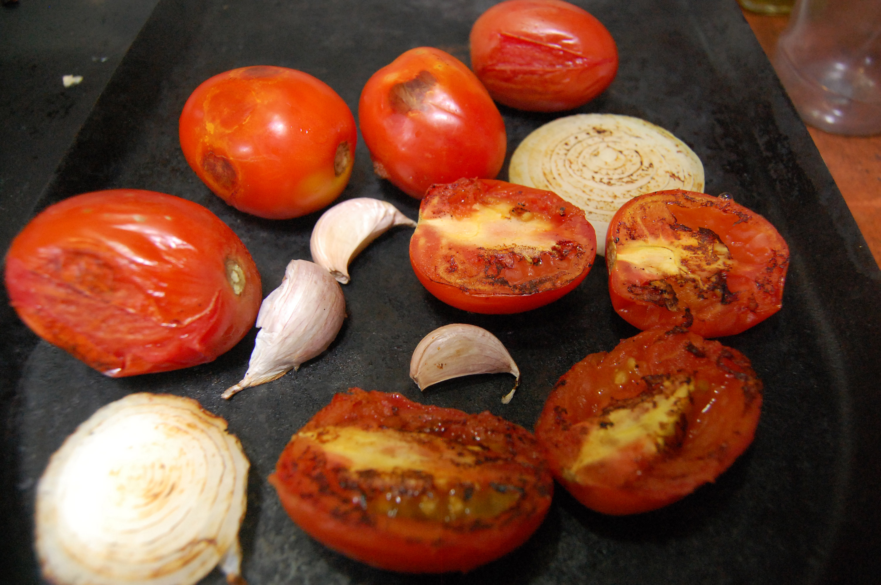 Poblanos Stuffed with Goat Cheese and Greens