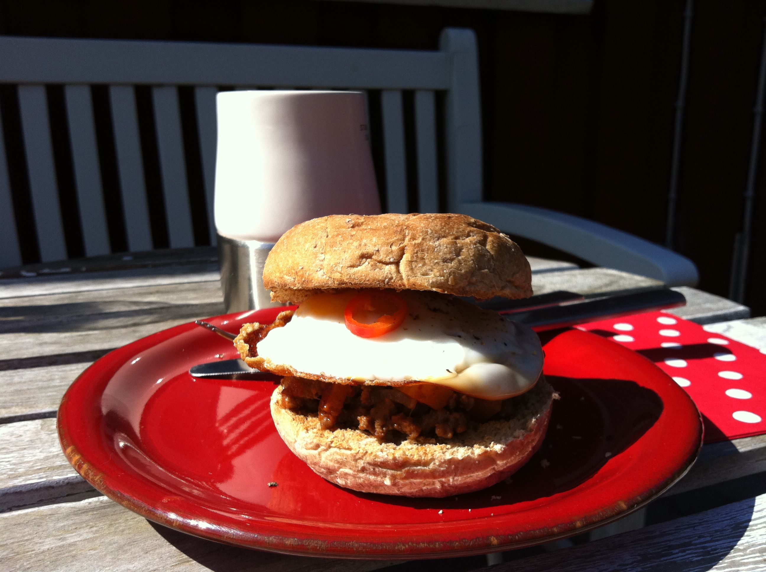 Breakfast Sloppy Joe