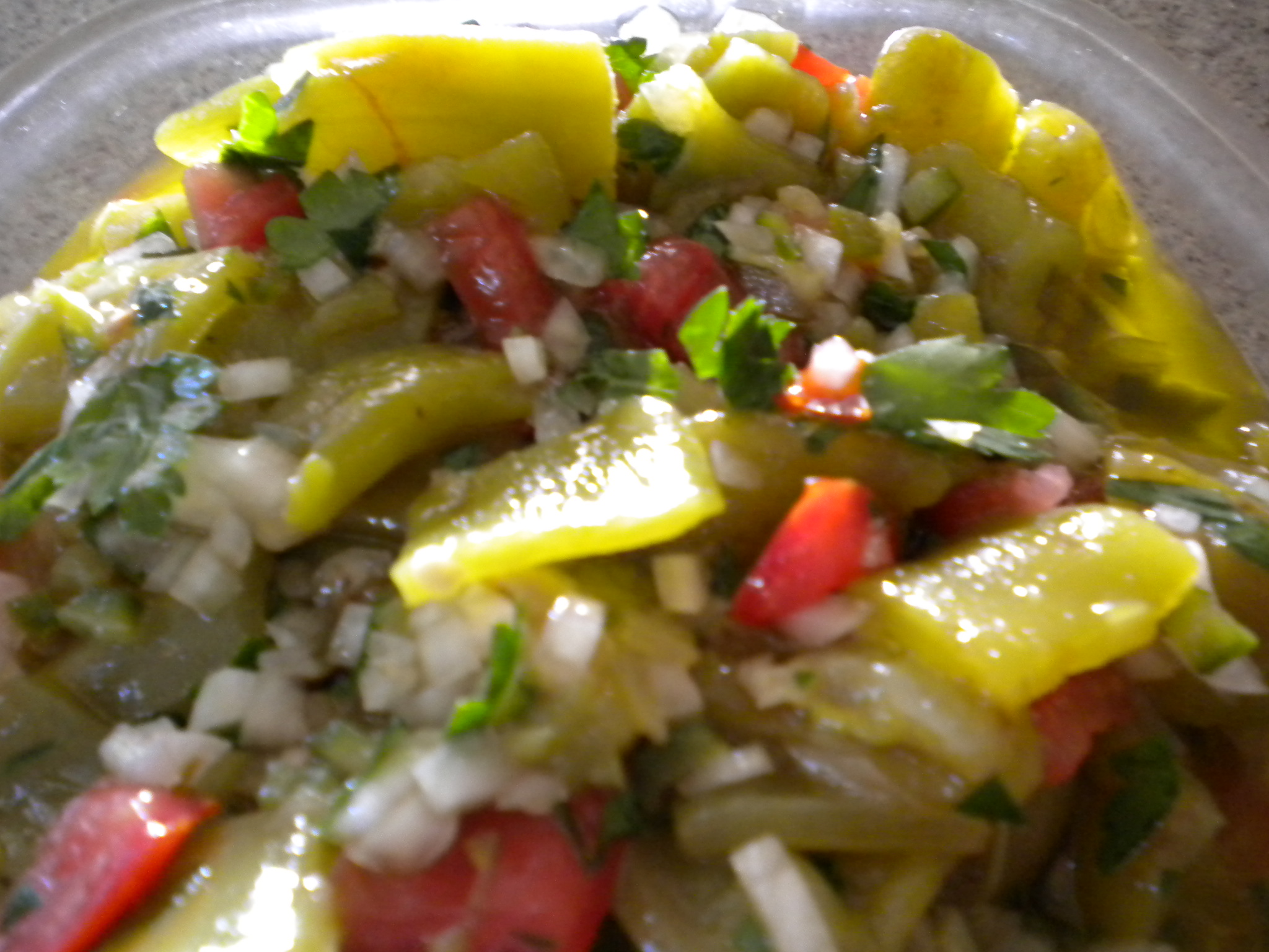 Simply Summer Roasted Pepper Salad