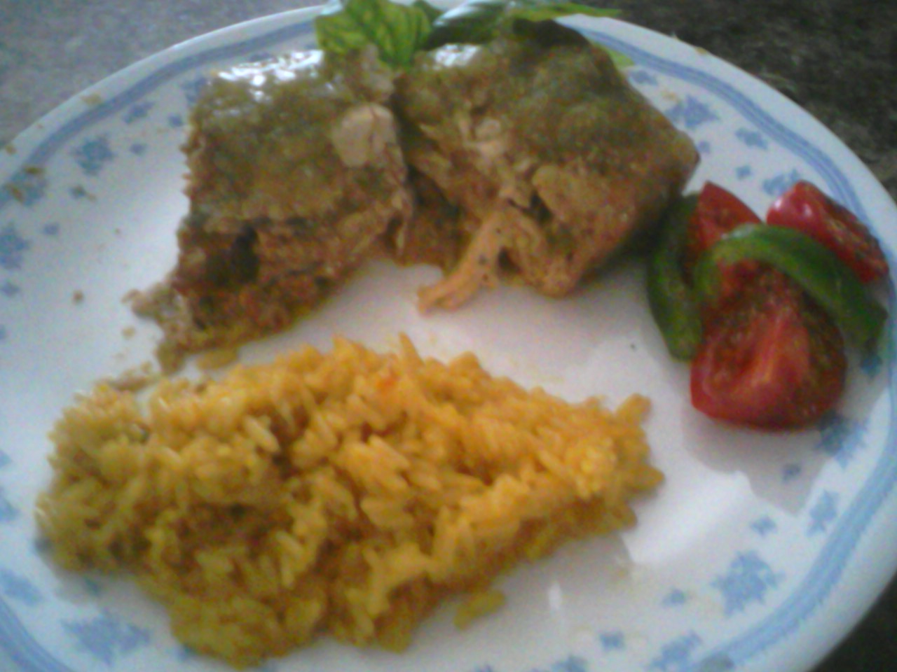 Chicken Stuffed with Poblano Peppers