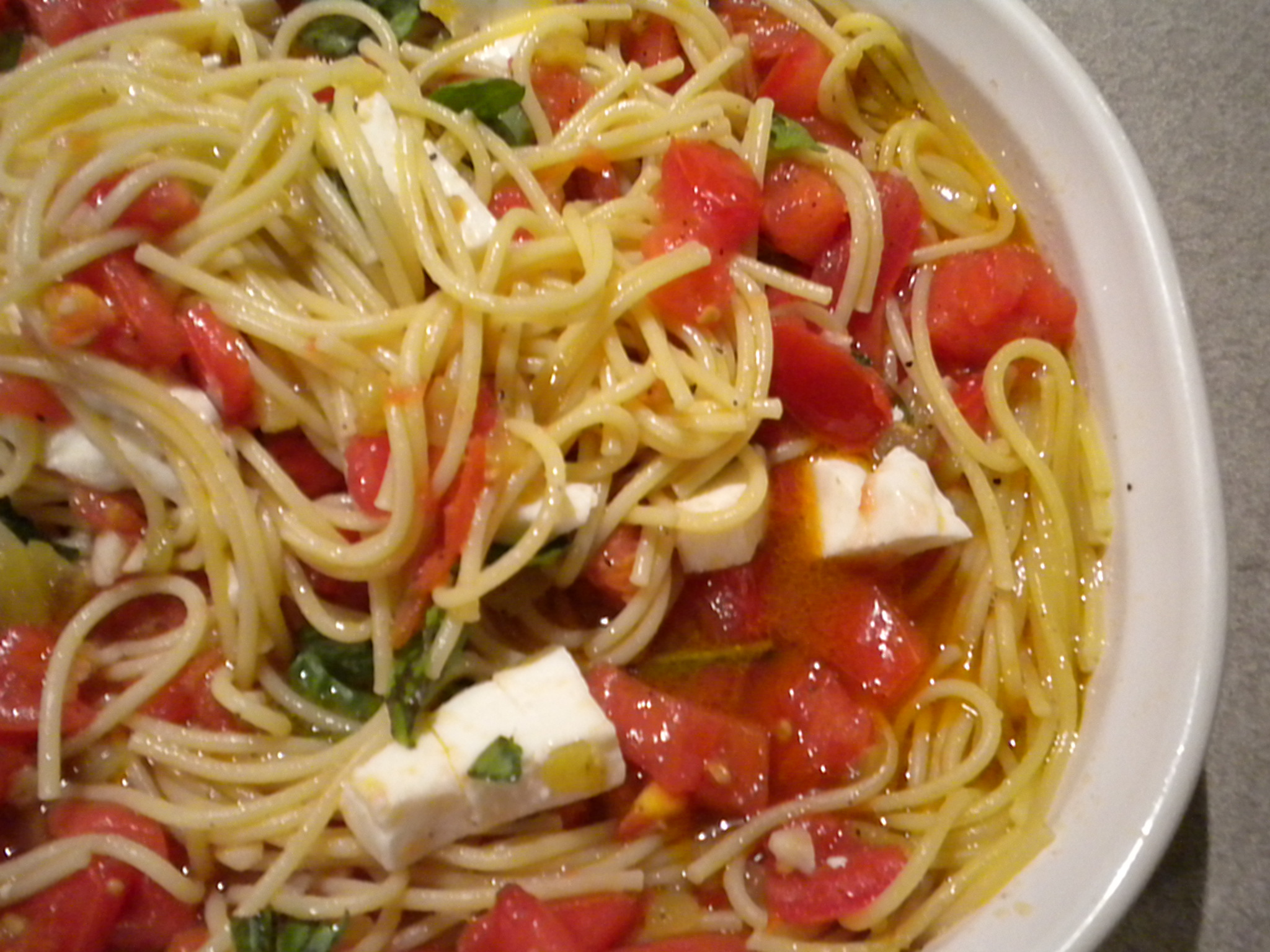 Warm and Spicy Pasta Caprese Recipe on Food52