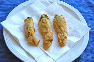 Fried Zucchini Blossoms