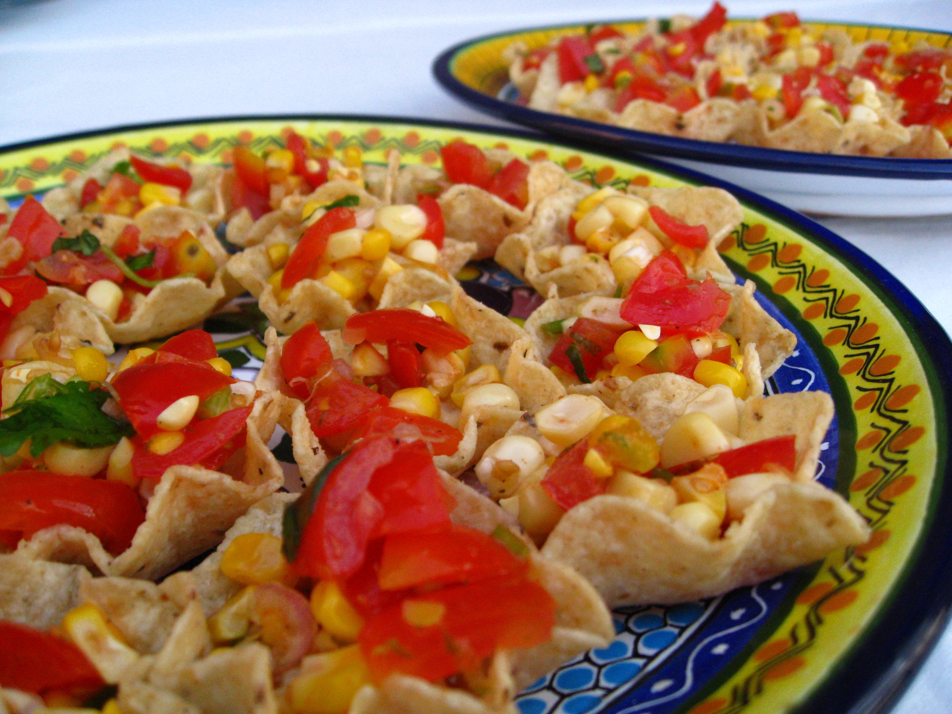 Creole Roasted Fresh Corn-Tomato Salsa