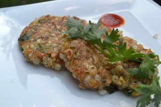 Corn & Sago croquettes