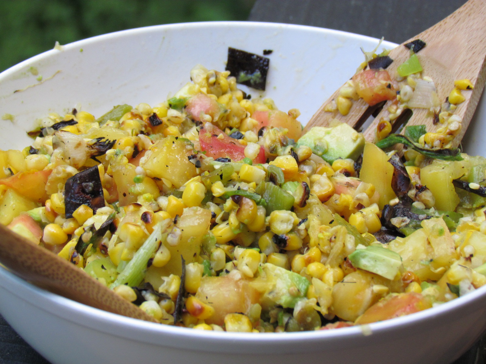 Grilled and Zesty Lime-Corn Salad