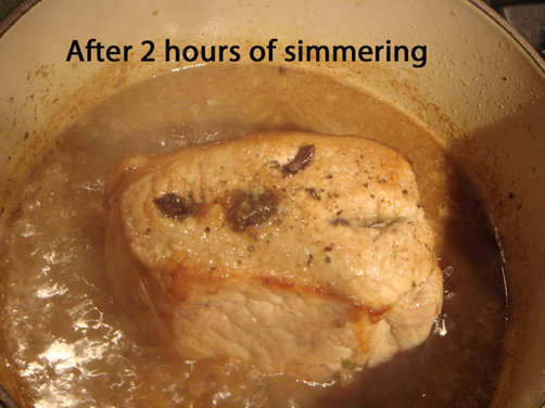 Apple Cider Marinated Pork with Prunes and Apples