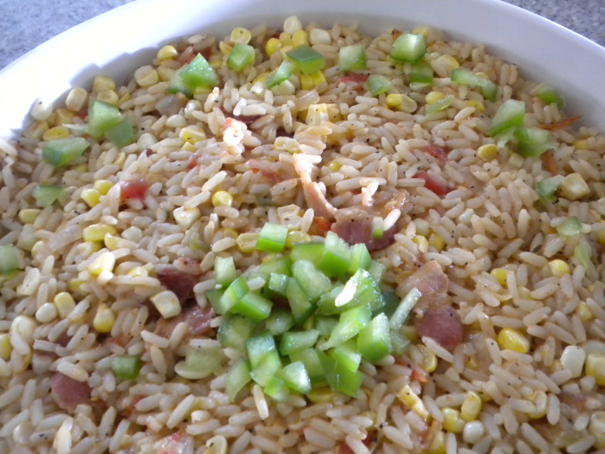 Cajun Corn and Rice