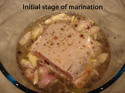 Apple Cider Marinated Pork with Prunes and Apples