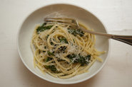Linguine with Breadcrumbs and Kale