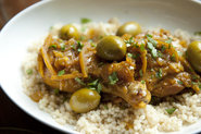 Braised Moroccan Chicken and Olives