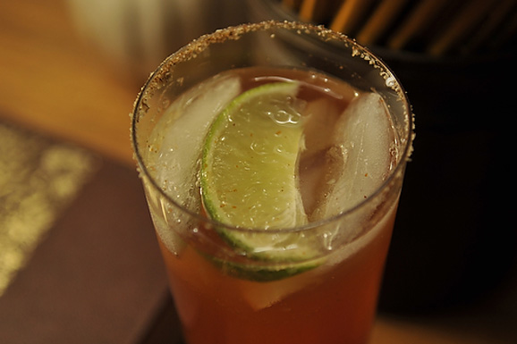 Michelada (aka Bloody Beer)